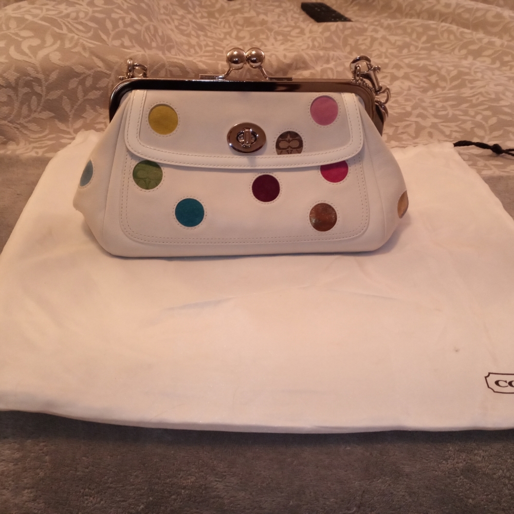 Coach limited edition polka dot